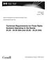 Technical Requirements for Fixed Radio Systems Operating in the Bands GHz and GHz