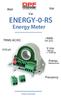 ENERGY-0-RS. Energy Meter. User manual