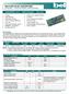 ISOLATED DC/DC CONVERTERS 48 Vdc Input 2.5 Vdc /20 A Output, 1/8 Brick Converter