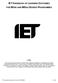 IET HANDBOOK OF LEARNING OUTCOMES