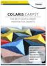 COLARIS.CARPET THE BEST DIGITAL INKJET PRINTER FOR CARPETS EVENT CARPETS CAR CARPETS CONTRACT CARPETS WALL-TO-WALL CARPETS RUGS AND MATS CARPET TILES