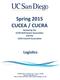 Spring 2015 CUCEA / CUCRA