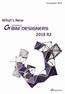 Table of Contents. What's New in GRAITEC Advance BIM Designers 2018 R2 ADVANCE BIM DESIGNERS CONCRETE SERIES... 4