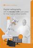 Digital radiography. for X-ray imaging without cassettes. Amadeo X-ray Systems. Amadeo DR complete X-ray system for digital X-ray imaging