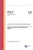 ITU-T K.97. Lightning protection of distributed base stations SERIES K: PROTECTION AGAINST INTERFERENCE. Recommendation ITU-T K.