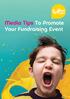 Media Tips To Promote Your Fundraising Event