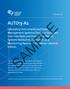 SAMPLE AUTO13-A2. February This document identifies important factors that designers