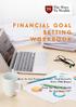 Financial Goal Setting Workbook