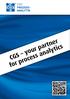 CGS PROZESS- ANALYTIK. CGS your partner for process analytics