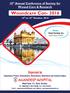 10 Annual Conference of Society for Wound Care & Research. Woundcare Con to 16 October, Organised by