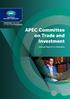 APEC Committee on Trade and Investment. Annual Report to Ministers