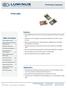 PT54 LEDs. PT54 Product Datasheet. Features: Table of Contents. Applications