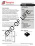 END OF LIFE. Product Specification PE64908 RF- RF+ CMOS Control Driver and ESD. Product Description