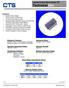 Leaded Surface Mount Series 767 Technical Data