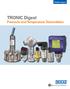 TRONIC Digest. TRONIC Digest Pressure and Temperature Transmitters