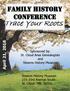 Trace Your Roots. Family History Conference. April 21, Sponsored by: St. Cloud Area Genealogists and Stearns History Museum