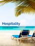 Hospitality. Industry insights on current market forces and leadership challenges