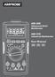 AM-560 Advanced HVAC Multimeter. AM-570 Industrial Multimeter. User Manual EN FR ES