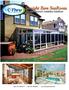 Straight Eave Sunroom Intro: Manufacturer s Installation Guidelines