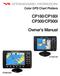 Color GPS Chart Plotters. CP180/CP180i CP300/CP300i. Owner's Manual