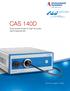 CAS 140D. Array spectrometer for high accuracy light measurement. We bring quality to light.
