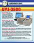 UVS-2800 Spectro UV-VIS Split Beam (PC) is a precise scanning