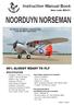 NOORDUYN NORSEMAN. Instruction Manual Book 95% ALMOST READY TO FLY. Item code: BH157. SPECIFICATION