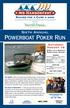 Sixth Annual. Powerboat Poker Run
