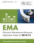 student finance wales EMA Education Maintenance Allowance Application Notes for 2014/15   SFW/EMA/N/1314