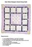 Sew What Designs Grand Hoop Quilt