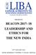 BEACON LEADERSHIP AND ETHICS FOR THE NEW INDIA