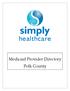 Medicaid Provider Directory Polk County