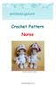 Crochet Pattern Nurse Design by Karin Godinez