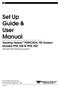 Set Up Guide & User Manual