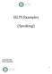 IELTS Examples. (Speaking) Assembled By: Fares Almethen