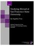 Studying Abroad at San Francisco State University