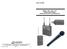 User s Guide. 500UDR 51BT 51HT 51XT ENHANCED PERFORMANCE UHF WIRELESS RECEIVER and TRANSMITTERS