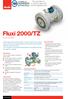 Fluxi 2000/TZ. Turbine Gas Meter