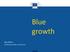 Blue growth. Stijn Billiet. DG Maritime Affairs and Fisheries