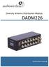 Diversity Antenna Distribution Module DADM226. Instruction manual