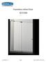 Frameless Inline Door QCI5288