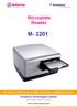 Microplate Reader EPC / PRODUCTS / APPLICATION / SOFTWARE / ACCESSORIES / CONSUMABLES / SERVICES. Analytical Technologies Limited