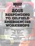 RESPONDING TO OILFIELD EMERGENCIES WORKSHOPS