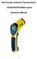 Non-Contact Infrared Thermometers. 8818H/8819H/8828H series. Operation Manual