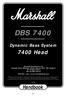 DBS Dynamic Bass System Head
