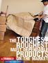 THE TOUGHEST ROUGHEST. most dependable. products ON THE MARKET M O V I N G & S T O R A G E C A T A L O G