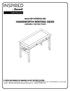 HAINSWORTH WRITING DESK ASSEMBLY INSTRUCTIONS