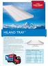 HILAND TRAY FORM AND FUNCTION MATERIAL SPECIFICATIONS DESIGN GUIDE ROOFING I WALLING