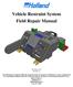 Vehicle Restraint System Field Repair Manual
