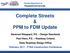Complete Streets & PPM to FDM Update